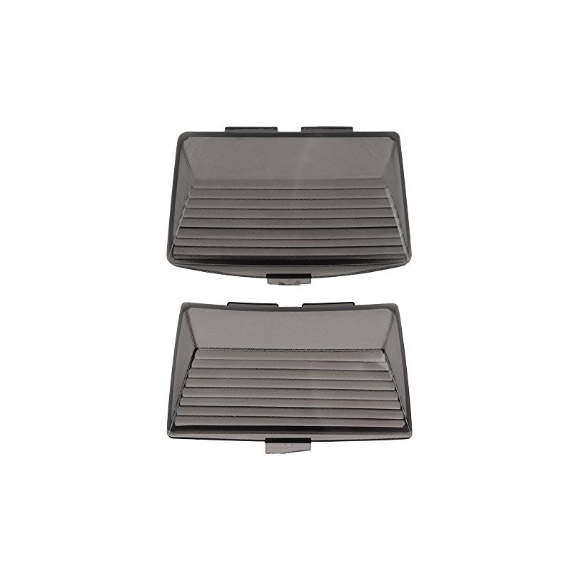 NTHREEAUTO Smoked Fender Tip Light Lenses Cover Mud Guards Lights