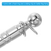 PATIKIL 1M Portable Stainless Steel Flagpole Handheld Flag Pole -