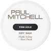 Paul Mitchell Dry Wax, Fijación de Larga Duración, Acabado Mate,