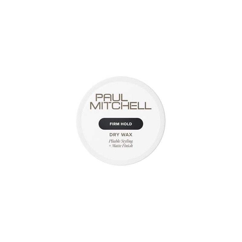 Paul Mitchell Dry Wax, Fijación de Larga Duración, Acabado Mate,