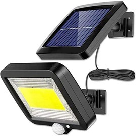 Solar Lights Outdoor Solar Split Wall Lamp Waterproof Motion Sensor Security Lighting for Gardens Courtyards Garages Terraces