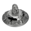 Metal Ashtray with Cover Retro Zinc Alloy Crafts Innovative Ornaments