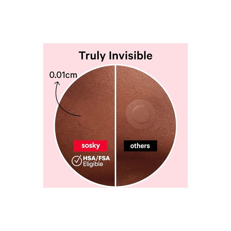 Sosky Invisible Hydrocolloid Acne Patches with Salicylic Acid - 48