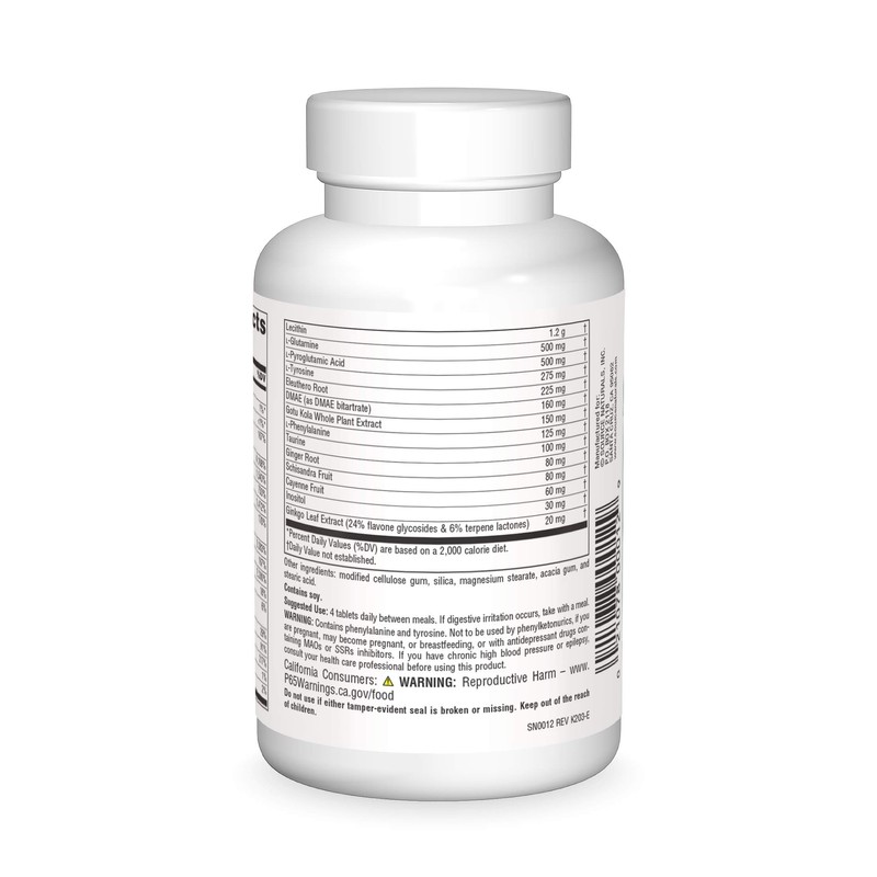 Source Naturals Mental Edge - Brain Boosting Supplement - 60