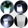 Happyyami Solar Powered Flowerpot Glow in The Dark Planters Led