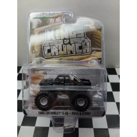 GreenLight 1:64 GreenLight 1986 MONSTER CHEVY TRUCK Kings of Krunch CHEVEROLET S-10 STOMP