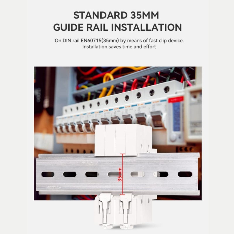 Manual Transfer Switch 40A MTS Type AC Modular Switch Locking