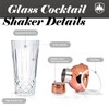4 Pcs Cocktail Set Mixing Tools for Drinks, Raisaplin Stainless
