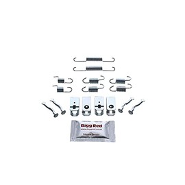 Bigg Red - Rear Parking Brake Shoe Fitting Kit - Compatible with Accord Tourer, FR-V, Shuttle, Stream 1994-2021, Legend 3.5I 24V