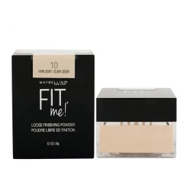 Base de maquillaje en polvo Maybelline Fit Me Loose Finishing tono 10 fair light - 20g