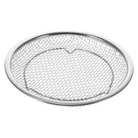 JANKOW Air Fryer Rack Round Stainless Steel Basket, Oil Strainer Basket, Round Stackable Grill, Deep Fryer Basket for Air Fryer Accessories in the Kitchen (Gold) (Silver)