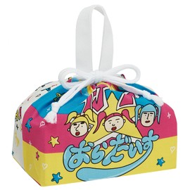 Skater KB7 Lunch Drawstring Bag, Takeshita Paradais, Made in Japan
