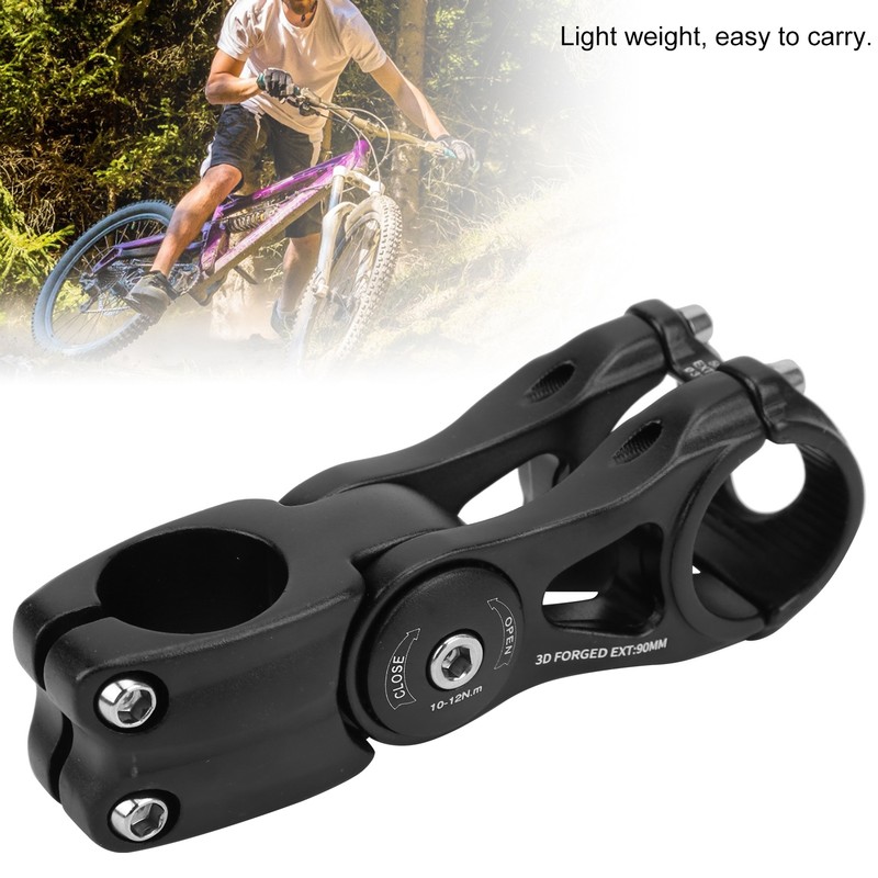 Aluminum Alloy Mountain Bicycle Adjustable Hollow Handlebar Stem Cycling Stems