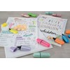 Eberhard Faber 551408 Mini Highlighter Set, Neon Glitter, 5 Marker