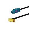 POBADY SMB Female to Fakra Z Male Cable 30 cm