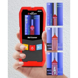 Triplett WS230 Wall Scanner with Color Display - Stud Finder, Metal Detection, AC Voltage Detection