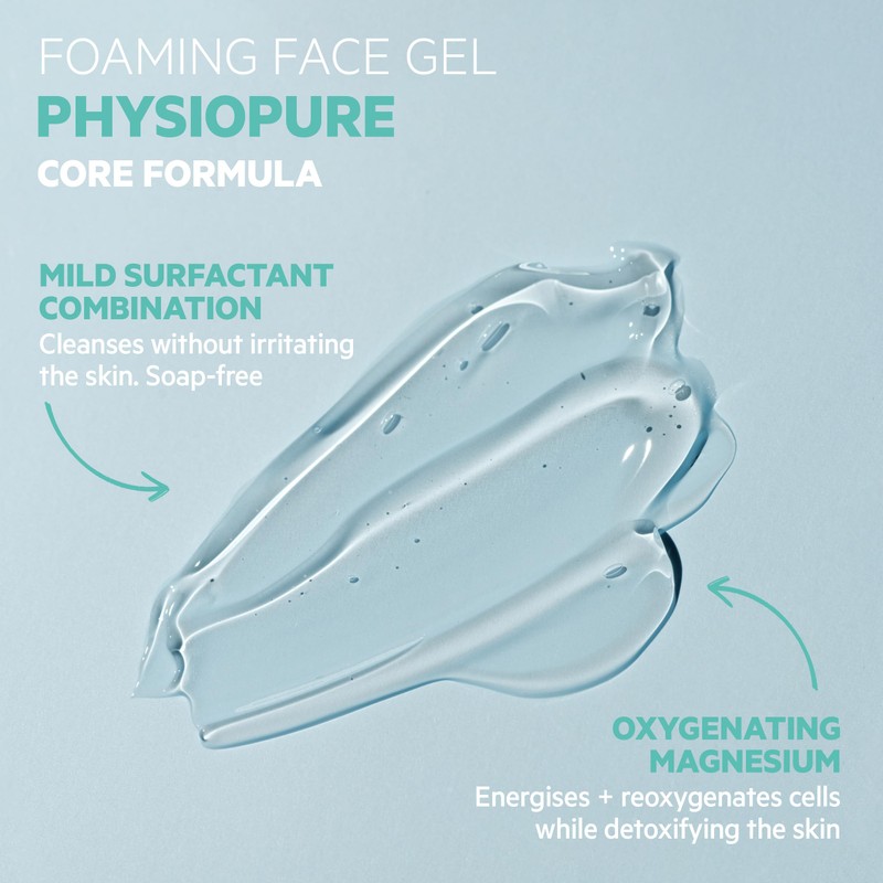 SVR PHYSIOPURE Foaming Face Gel/Make Up Remover with Oxygenating Magnesium