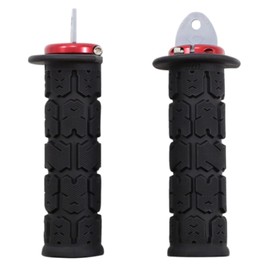 ODI Black & Red Rogue Lock On Grips for ATV's & PWC (7/8" Handlebars) J33RGB-R