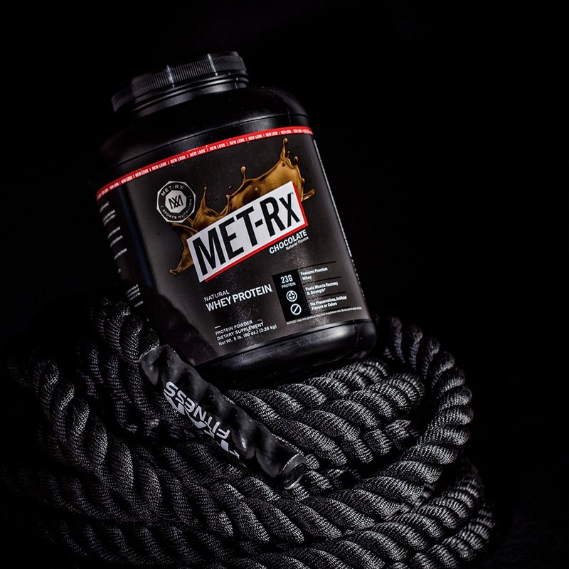 MET-Rx Natural Whey Easy Mix 23 g Protein Powder, 5g