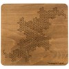 Martin Raynsford Wooden Fractal Tray Puzzle - Terdragon Curve