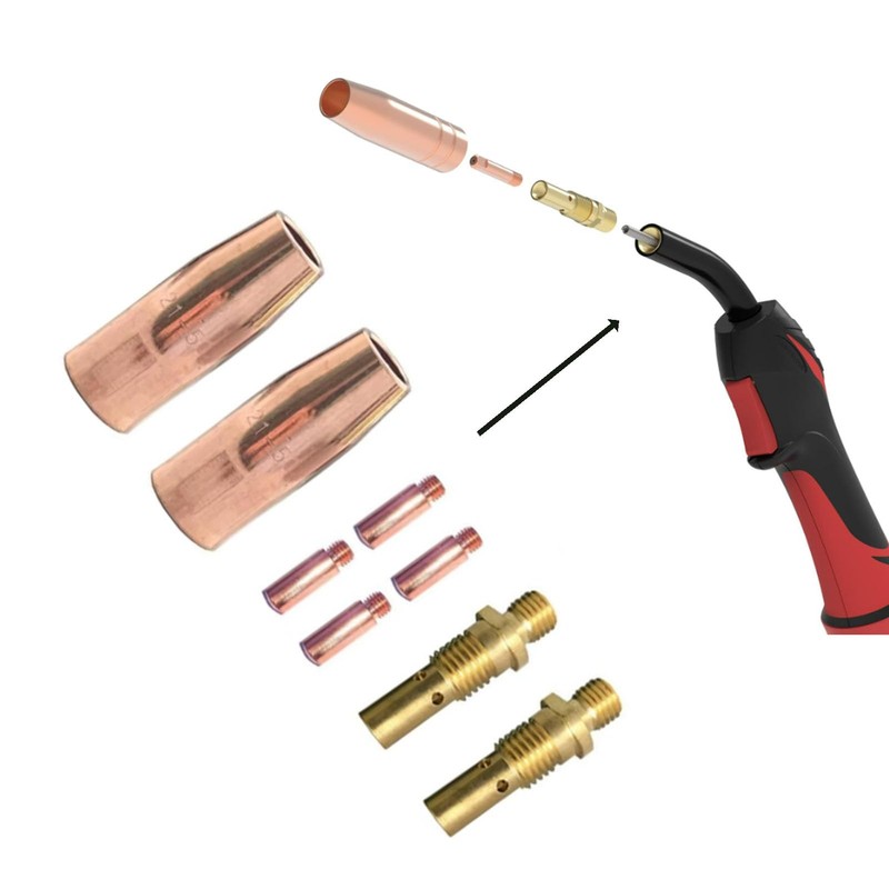 24 a set Welding Gun Kit ， suitable for Lincoln
