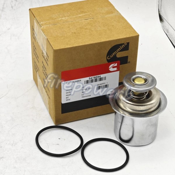 Cummins NEW Thermostat 5274349 5478594 For Cummins Engine 6C8.3 ISC8.3