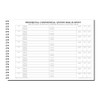 Cherry Carbonless NCR Residential Confidential Visitor Sign-in Book | 50