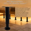 4Pcs Adjustable Bed Support Legs 10-16.5", Heavy Duty Support Legs