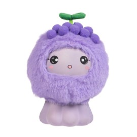 ADORA Glow in The Dark Squishy Toy - Jelly Plush - Goofy Grape
