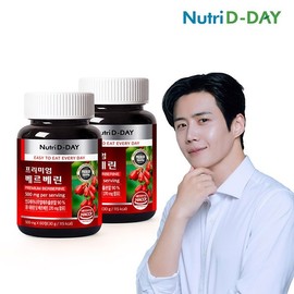 NutriDay 뉴트리디데이 프리미엄 베르베린 60정 x 2병 총 4개월분 Nutri-D Day Premium Berberine 60 Tablets x 2 Bottles Total 4 Months Supply