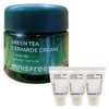 Innisfree Green Tea Ceramide Cream 50ml+Volcanic Foam 15g 3pcs / 이니스프리 그린티 세라마이드 크림 50ml+화산송이폼15g 3개