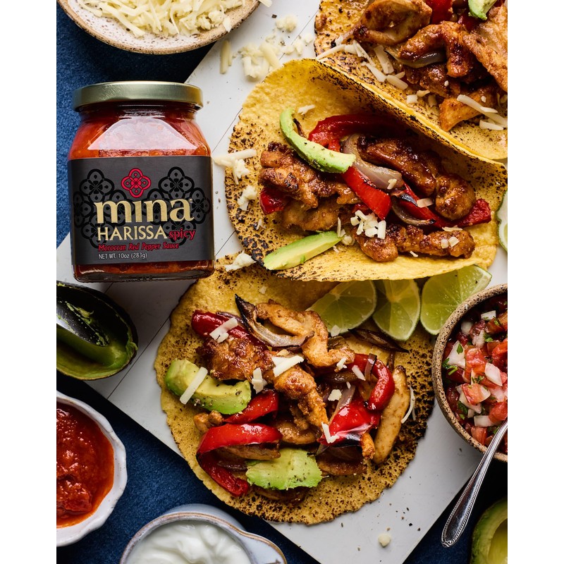 Mina Sauce Harissa Spicy, 10 oz