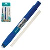 ZPStyle Retractable Click Pencil Eraser, Blue Body, Pack of 1,