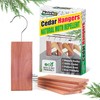 Katcha Cedar Hangers - 100% Natural Moth Repeller for Wardrobes,