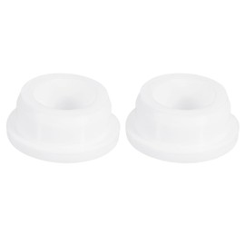 sourcing map 2Pcs White Plug Holes, Waterproof Rubber Button Plug for 32mm / 1.26" Hole