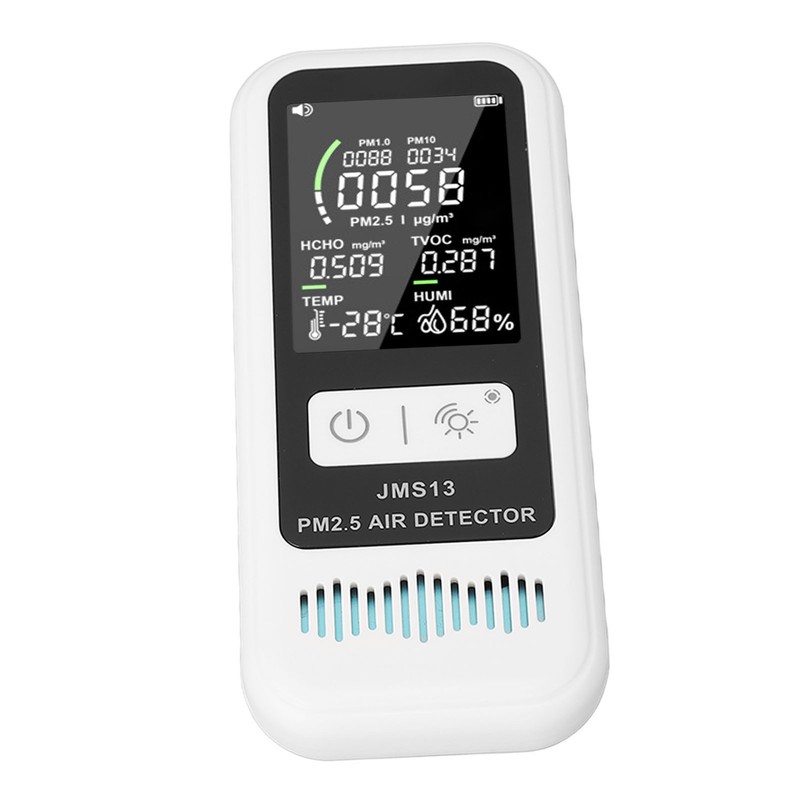 Air Quality Monitor Pm2.5 10 1.0 Detector LCD Display Temperature