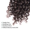 Passion Twist Hair - 18 Inch 7packs Light Brown Water