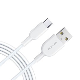 6ft USB Cable Type-C Charger Cord Compatible with TCL Flip 4 5G, Power Wire USB-C Long Fast Charge
