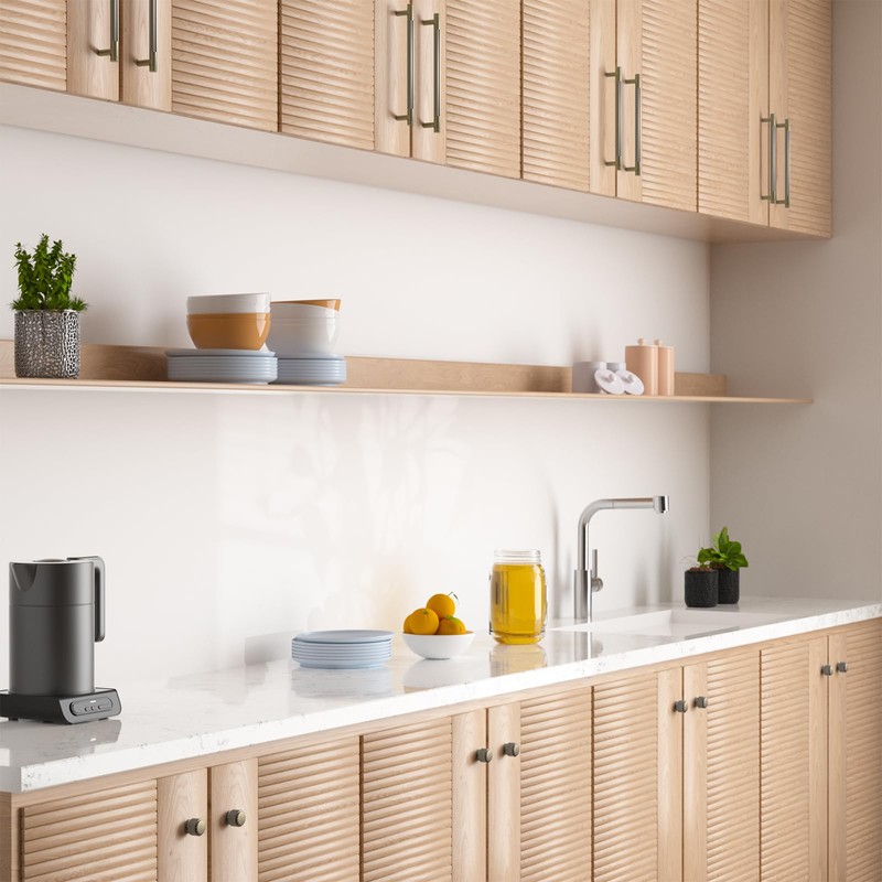 FURNIWARE 10 Pack Shiny Antique Brass Knurled Cabinet Knobs, 25mm