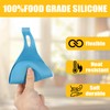 6 pcs Silicone Spoon Holders,Heat Resistant Spoon Rests Kitchen Utensils