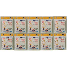 Bonster M-297 Drain Garbage Bags for Shallow Drainage Drains, 50 Pieces x 10 Set, Stocking Type, Stretchable, Fits Round, Square, and Oval Shapes Shallow Type