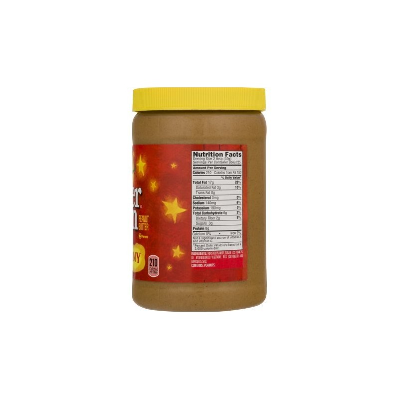 Peter Pan Creamy Peanut Butter 28 Oz (Pack of 2)