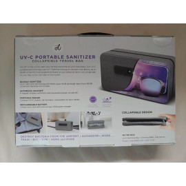 OLID1091GY UV-C PORTABLE COLLAPSIBLE TRAVEL HAND BAG MODEL OLID1091GY