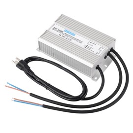 KEKEBEE LED Driver 24V500W Waterproof Power Supply 24V DC 20.8A Low Voltage Switching Power Supply Suitable for Street Lights Lawn Lights LED Outdoor Landscape Lights Waterproof Transformer