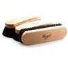 Solitaire Shoe shine brush from 100% Horsehair - black Rosshar,