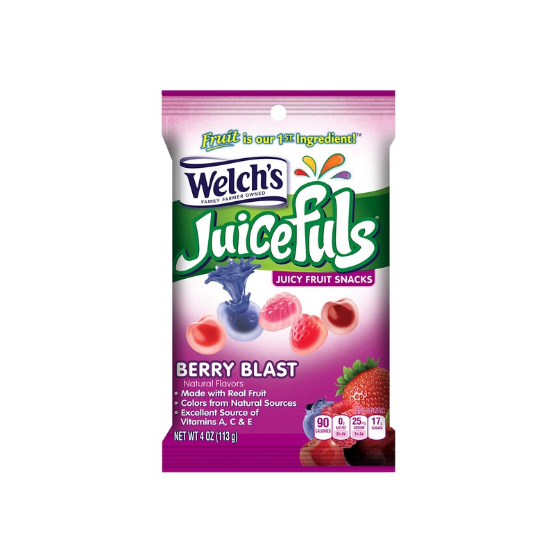 Welch's Juicefuls Berry Blast | 4 Oz | Pack of