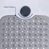 Ameha Shower Bath Mat Non Slip Anti Mould - Grey