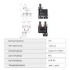 HandGold 1500V DC Solar Y Connector, 2-Way Distributor, IP68 Waterproof