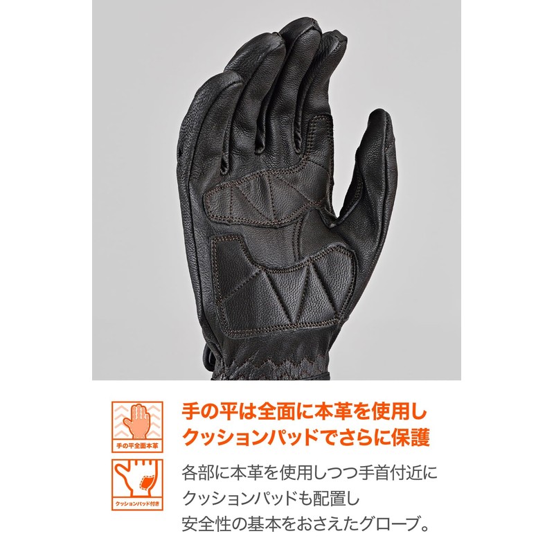 Daytona 76374 Motorcycle Gloves, For Spring, Summer, Fall, and Winter,