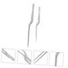 BIUDECO 2pcs Cooking Tweezers Stainless Steel Fish Bone Removal Tools